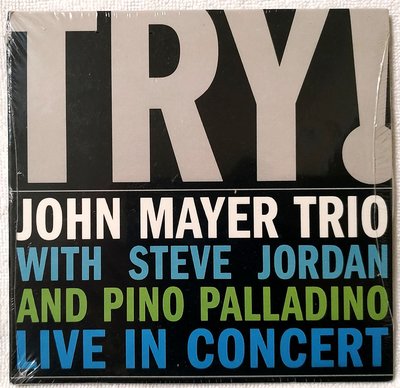 全新未拆  約翰梅爾三重奏 John Mayer Trio / 現場錄音特輯 Try  / 美版