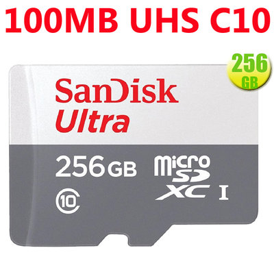 SanDisk 256GB 256G microSDXC【100MB/s】Ultra UHS C10 手機記憶卡