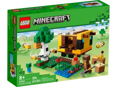 【樂GO】 樂高 LEGO 21241 蜜蜂小屋 我的世界 麥塊  Minecraft 玩具 積木 禮物 樂高正版全新