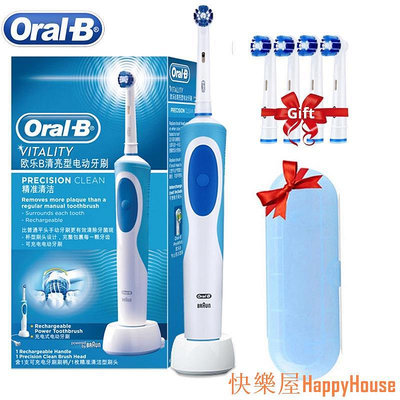 衛士五金Oral-B 歐樂B D12 Vitality電動牙刷可充電2D旋轉深層清潔替換刷頭衛生電動牙刷
