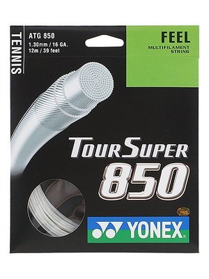 YONEX 網球線 Tour Super 850 16 尼龍線 軟線 經典暢銷款 (ATG850)