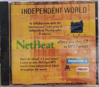 ##挖寶區【27】全新CD INDEPENDENT WORLD – REF. NETBEAT 2000