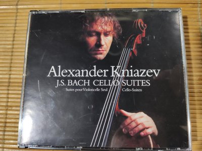 Alexander Kniazev Bach 巴赫 巴哈 無伴奏大提琴組曲 3CD Warner 2564612942