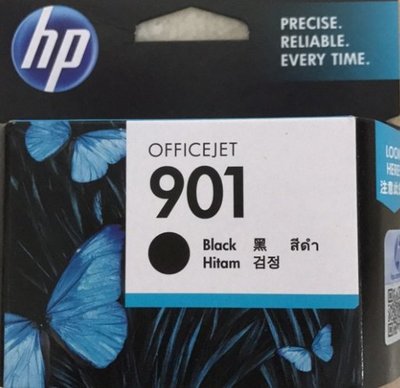 HP 901原廠 黑色墨水匣