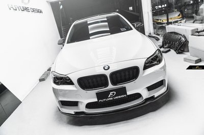 【政銓企業有限公司】BMW F10 升級 M5 保桿 專用 H款 高品質 抽真空 卡夢 前下巴 現貨供應 免費安裝