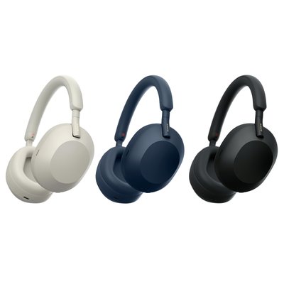 平廣 送袋 SONY WH-1000XM5 藍芽耳機 銀色 藍色 黑色 台灣公司貨保18月 耳罩式 另售JBL 鐵三角