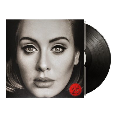 現貨 【正版現貨】阿黛爾25黑膠唱片全新Adele12寸1LP~可開發票