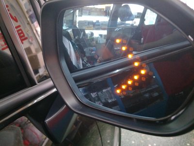 幸福車坊 Sienta 專用 LED 方向燈 流水燈 黃光 鏡片