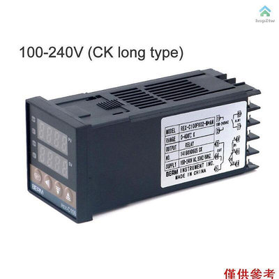 『A2』Pid數字溫度控制器rex-c100fk02-man 0至400°C K型繼電器輸出(100-240V CK長