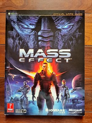 質量效應 Mass Effect 美版攻略本 及 畫冊