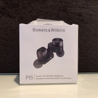 [反拍樂器] B&W PI5 真無線耳機 藍芽降噪耳機 黑色 公司貨 Hi End 現貨供應 免運費