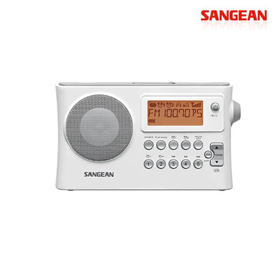 【含稅】SANGEAN山進 PR-D14USB 二波段 數位式時鐘收音機 調頻 調幅 USB FM AM