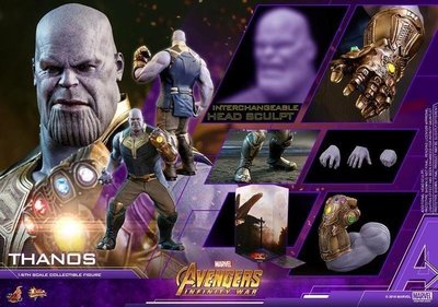全新 Hot Toys MMS479 1/6 Avengers 3 復仇者聯盟 3 薩諾斯 Thanos