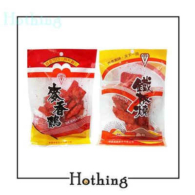 【Hothing】坤昌紅魚片系列 麥香雞.鐵板燒 懷舊零食.大豬公.古早味 90G
