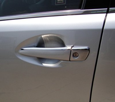 圓夢工廠 Lexus 2012~2015 ES250 ES300h ES350 改裝 鍍鉻銀車門把手蓋飾貼 把手上蓋飾片