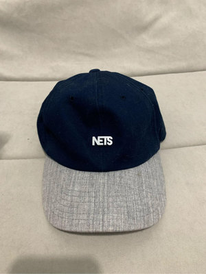 Nets棒球老帽 藍灰