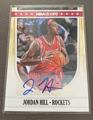 Jordan Hill 2011-12 NBA Hoops #72 Autographs
