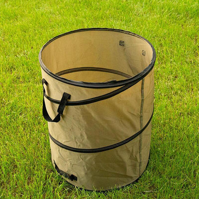 創客優品 戶外野餐便攜垃圾桶露營燒烤可折疊垃圾桶多功能臟衣籃收納大容量 HW1294