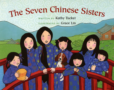 ＊小貝比的家＊THE SEVEN CHINESE SISTERS/平裝/3~6歲/童話故事