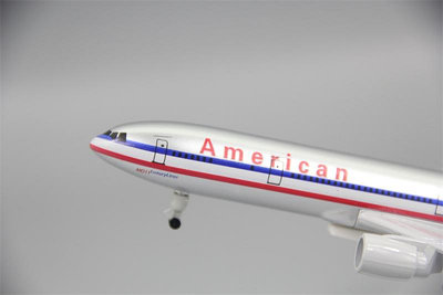 飛機模型麥道MD11飛機模型美國航空荷蘭泰國客機仿真合金航模帶輪禮品擺件