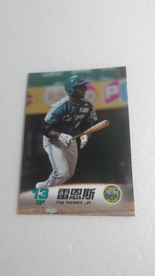 LA NEW熊隊自走砲TIM RAINES JR.一張~10元起標(A9)