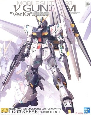 【熱賣精選】現貨 萬代 MG 1/100 Rx-93 Nu Gundam Ver.Ka New牛高達卡版 卡牛