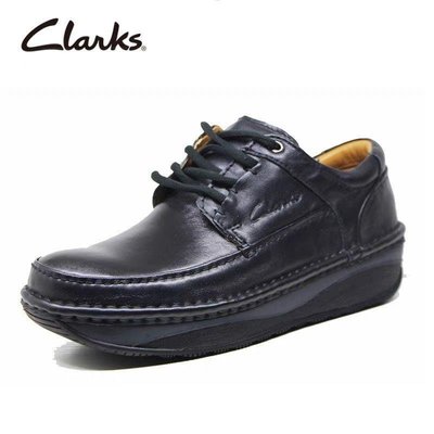 現貨-Clarks 男鞋經典休閑舒適彈性皮鞋男系帶低幫鞋男Un Soul Lace簡約