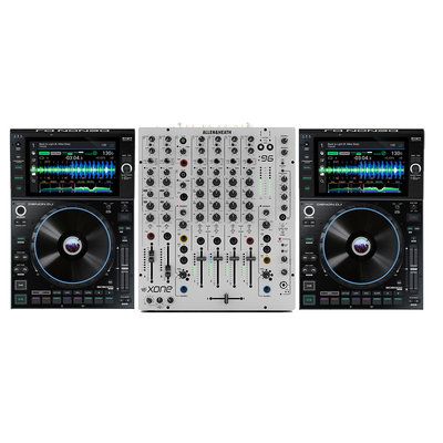 Denon DJ SC6000 Prime DJ播放器+ Allen &amp; Heath Xone : 96 四軌混音器套裝