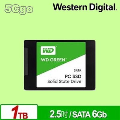 5Cgo【捷元】WD   綠標  1TB   SSD    2.5吋固態硬碟    3年保固