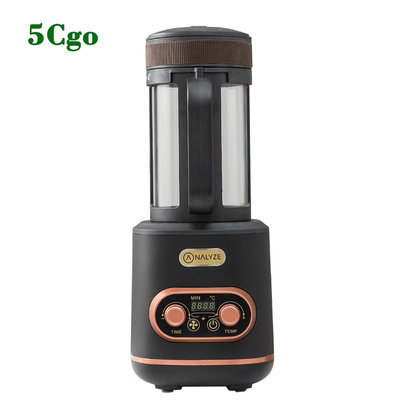 5Cgo【樂趣購】全自動烘豆機220V咖啡烘豆機ANALYZE家用小型全自動熱風樣品生豆炒豆烘烤烘焙機t71647756