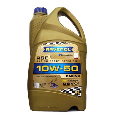 【易油網】RAVENOL RSE 10W50 RACING 全合成機油 酯類機油 5L