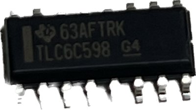 TLC6C598QDRQ1 TLC6C598 TI LED 驅動器 IC 16-SOIC