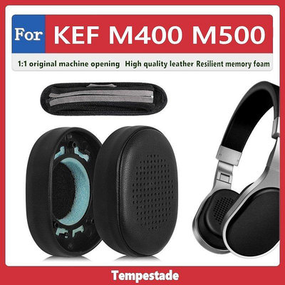 適用於 for KEF M400 M500 耳罩 耳墊 耳機套 耳機罩 頭as【飛女洋裝】