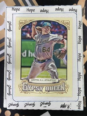 2014 Topps Gypsy Queen Baseball #102 A.J. Griffin