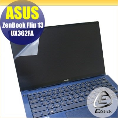 【Ezstick】ASUS UX362 UX362FA 靜電式筆電LCD液晶螢幕貼 (可選鏡面防汙或高清霧面)