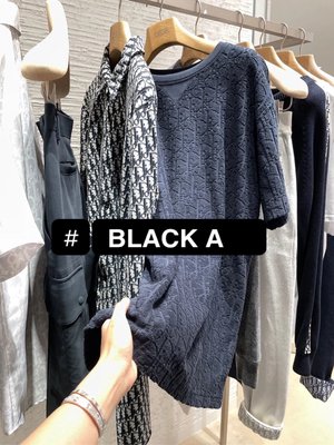 【BLACK A】精品D!or 2021ss 春夏新款Oblique 提花純棉毛圈布毛巾布短袖T恤 白色/藍黑色 男女同款