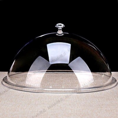 熱賣 蒸籠蓋子透明 圓形透明圓形蛋糕蓋面包蓋點心罩PC亞克力食品蓋。-