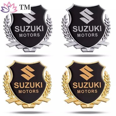 鈴木SUZUKI 汽車改裝個性車貼裝飾金屬車標貼 配件用品貼紙標誌貼紙NEX ADDRESS V125 星艦S150-飛馬汽車