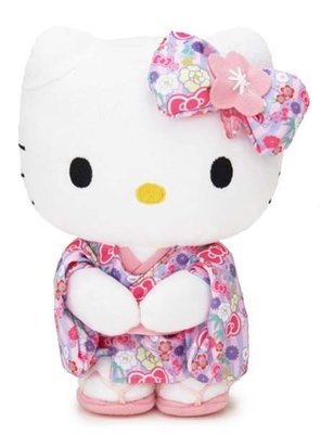 鼎飛臻坊 Hello Kitty 凱蒂貓 宮廷和服 造型 玩偶 娃娃 日本正版