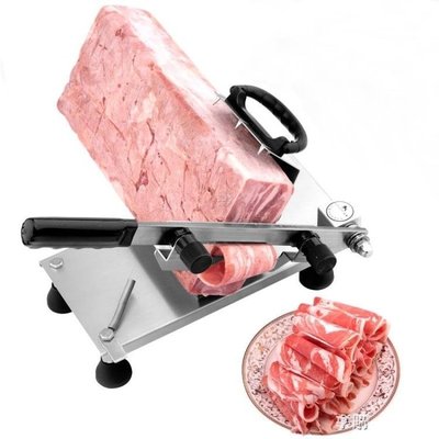 爆羊肉捲切片機多功能火鍋切肉機家用小型切牛肉凍肉削肉機片肉機 【春風十里】
