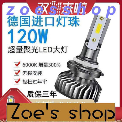 zoe-汽車led大燈h1 h4 h7led大燈汽車led大燈h4h119005汽車燈超亮聚光
