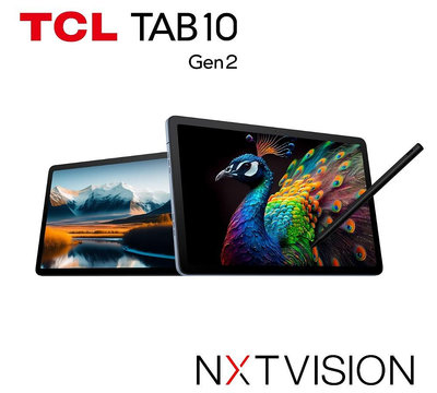 【正3C】全新附發票TCL TAB 10 Gen 2 4G/128G 10.4吋 送保貼+皮套 T-Pen主動手寫筆 現貨