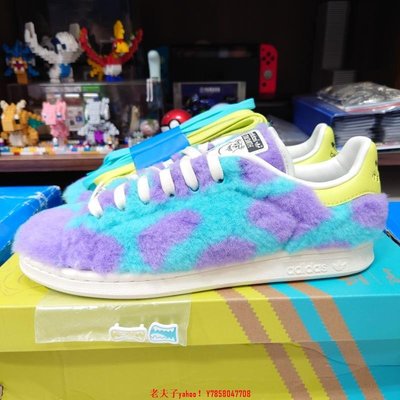 【老夫子】Adidas x Disney Pixar Mike &amp; Sulley 毛怪 大眼仔 怪獸電力公司 GZ5990鞋
