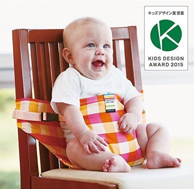 日本 Eightex carry Free 寶寶外出專用隨椅套 椅子固定帶 簡易座椅安全帶