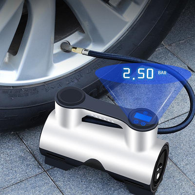 12V 大功率充氣機車載電動充氣泵汽車用轎車小型便攜式輪胎打氣筒車用吸塵器 車載吸塵器 手持式吸塵器