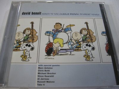 David Benoit大衛．班華《獻給你！查理．布朗：五十年的歡樂獻禮》自藏CD 史努比致敬專輯 Verve出品