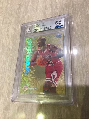 【NBA】1994-95 Skybox 芝加哥公牛 Michael Jordan EMOTION N-TENSE 特卡 球員卡 鑑定 BGS 8.5