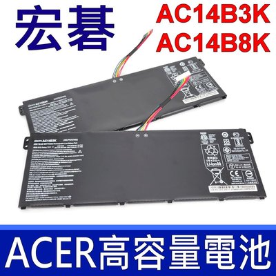 宏碁 Acer AC14B3K AC14B8K 原廠規格 電池 A717-72G K50-30 SF313-51