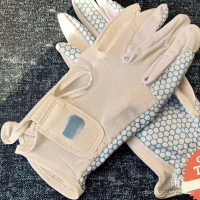馬術用品馬術手套騎馬裝備夏季成人矽膠防滑耐磨透氣網布手套