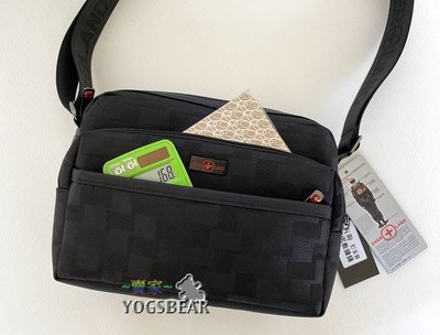 【YOGSBEAR】USB 充電包 OVERLAND 十字軍 側背包 斜背包 肩背包 公事包 小 (6361)